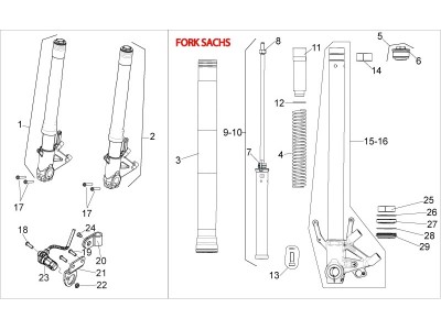 Front fork III